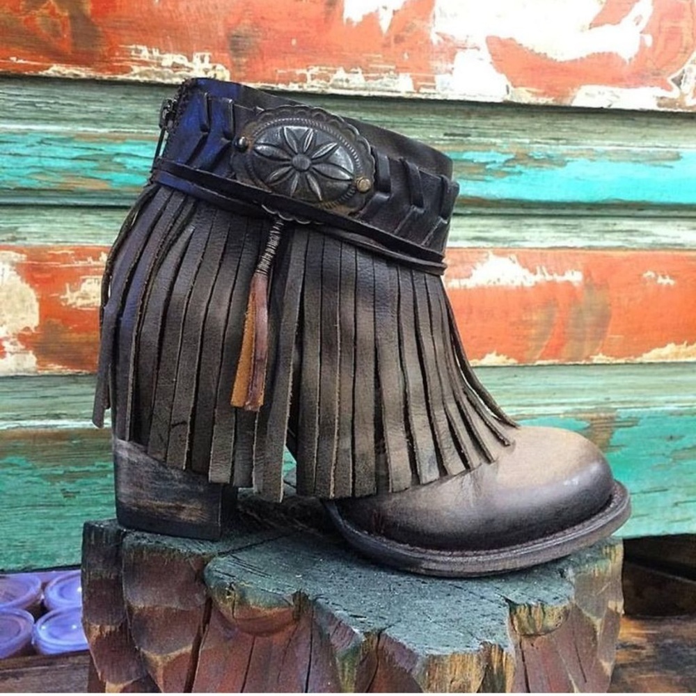 Freebird Black Cheif Boot- Vintage